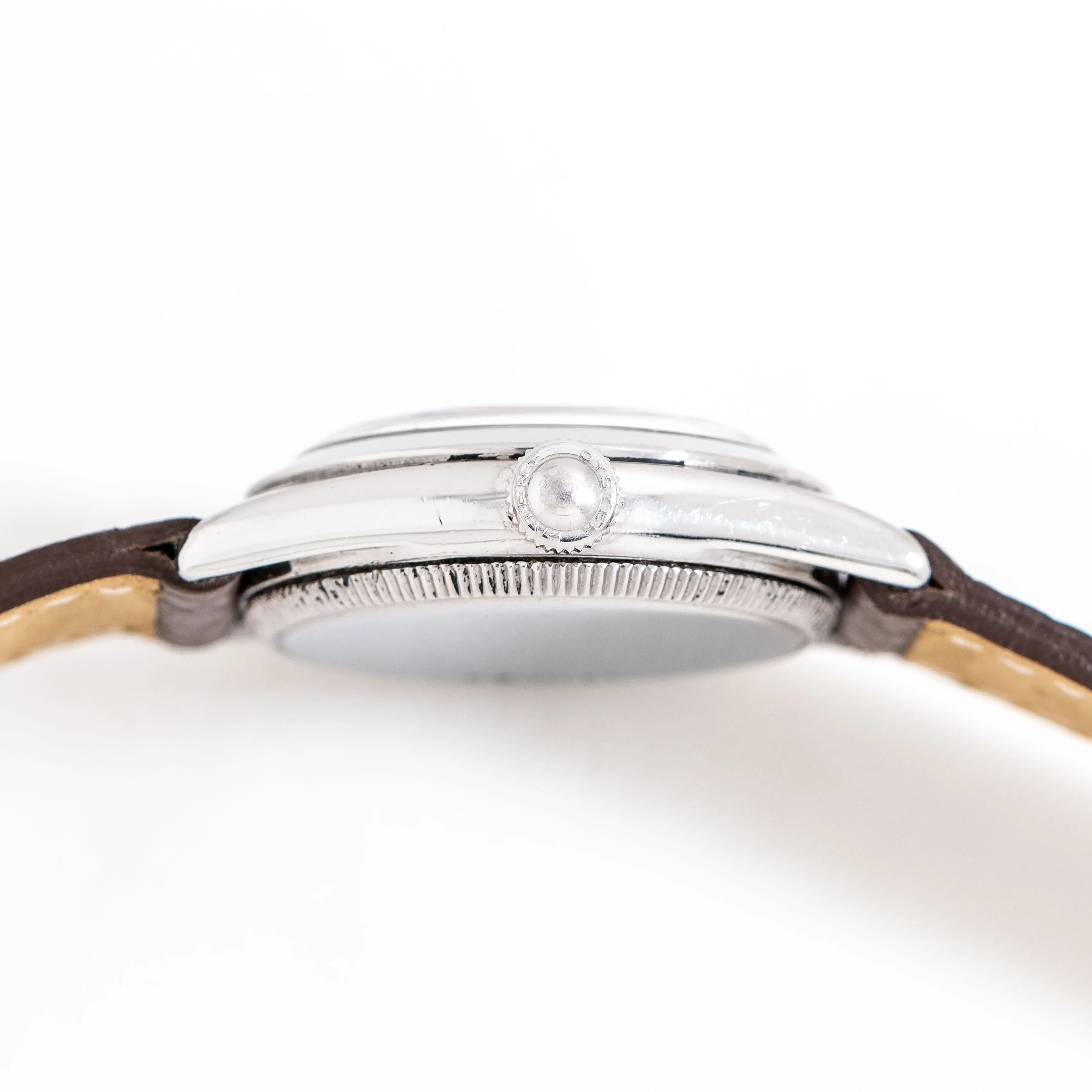 1944 Vintage Rolex Oyster Speedking Ref. 4220 Watch in Stainless Steel (# 15324)