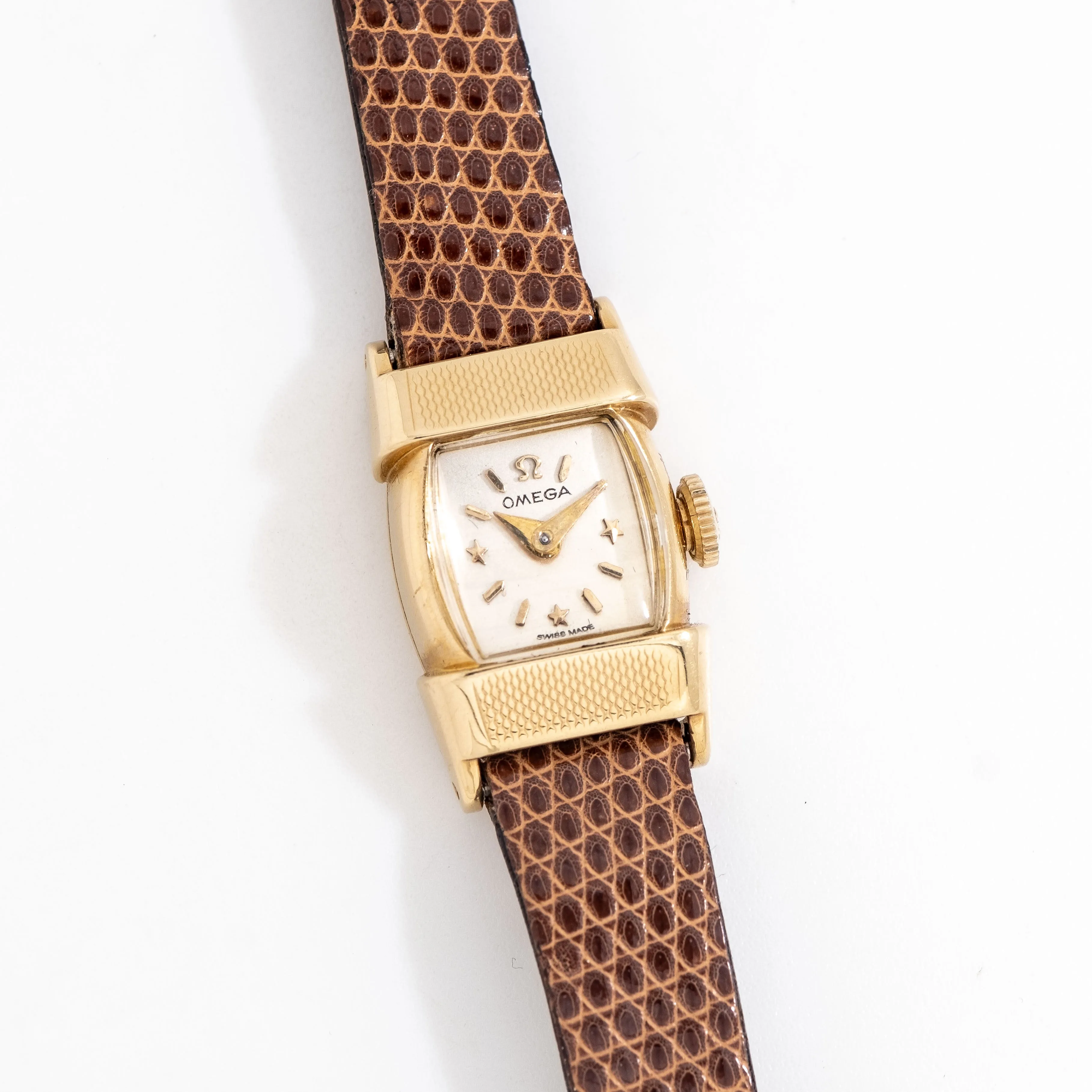 1951 Vintage Ladies Omega Ref. 1157 Solid 14k Yellow Gold Watch ( #15240)