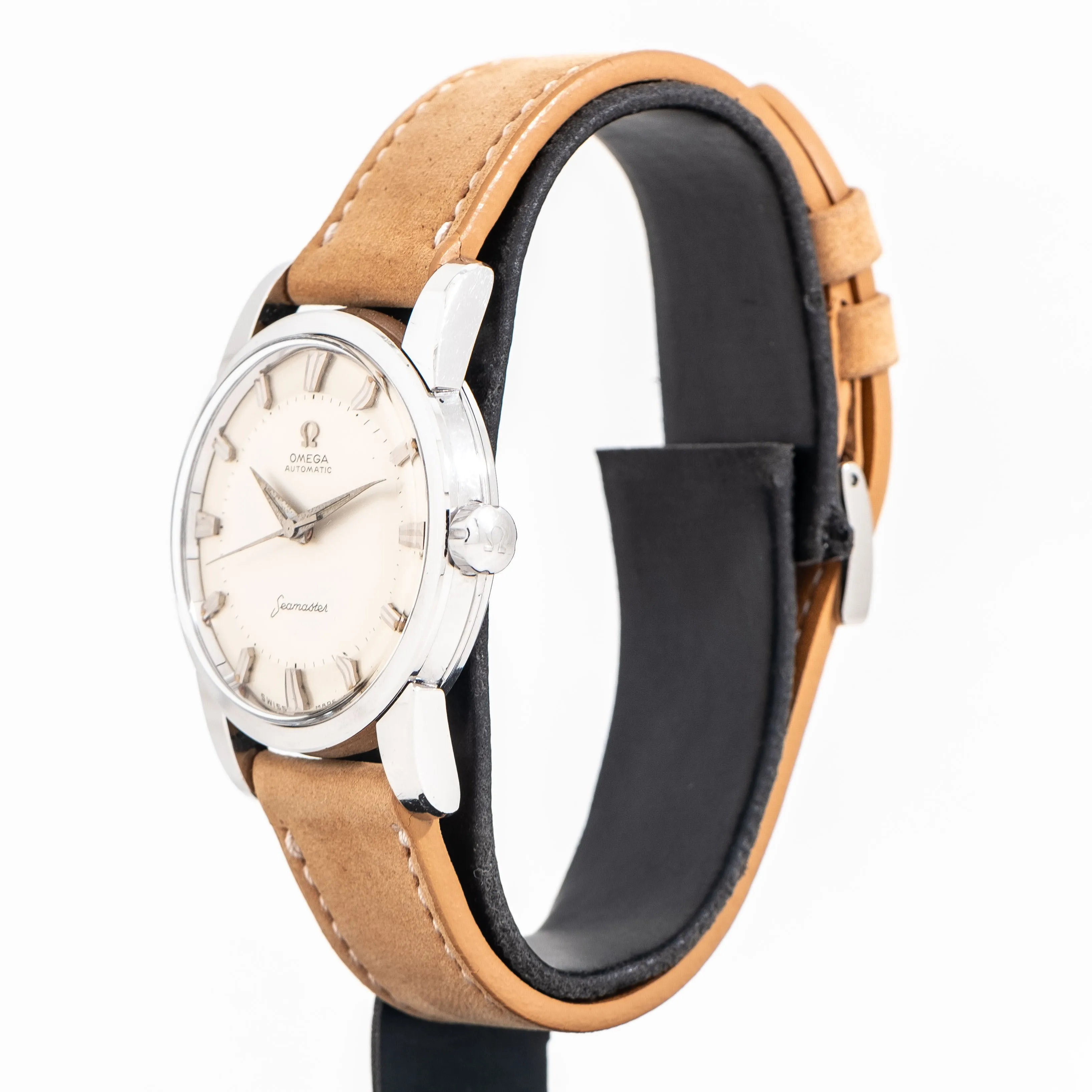 1958 Vintage Omega Seamaster Ref. 2846 14 SC Stainless Steel Watch (# 15298)