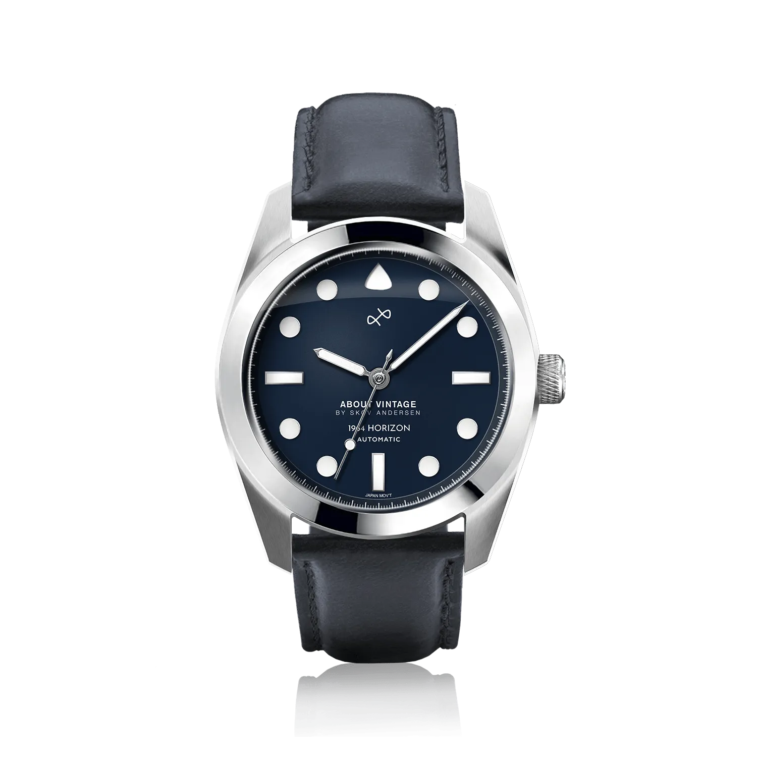 1964 Horizon Automatic, Steel / Matte Blue