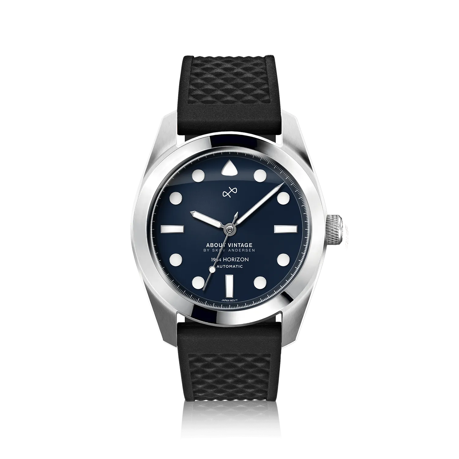 1964 Horizon Automatic, Steel / Matte Blue