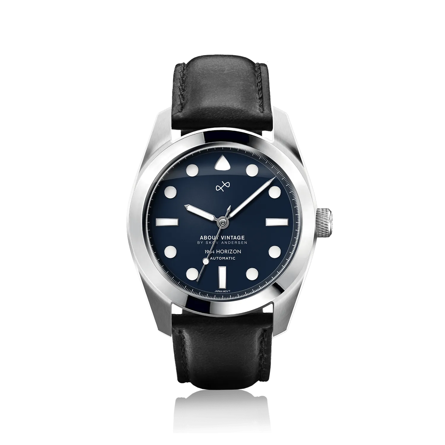 1964 Horizon Automatic, Steel / Matte Blue