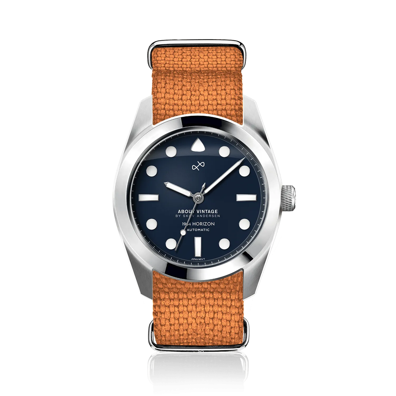 1964 Horizon Automatic, Steel / Matte Blue