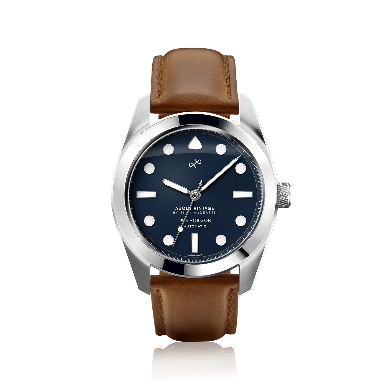 1964 Horizon Automatic, Steel / Matte Blue