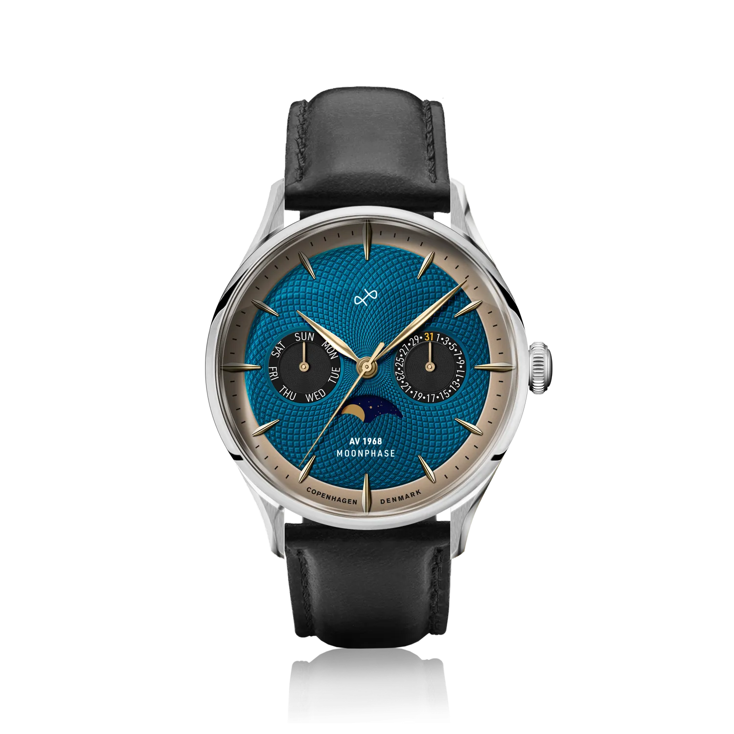 1968 Moonphase, Steel / Blue