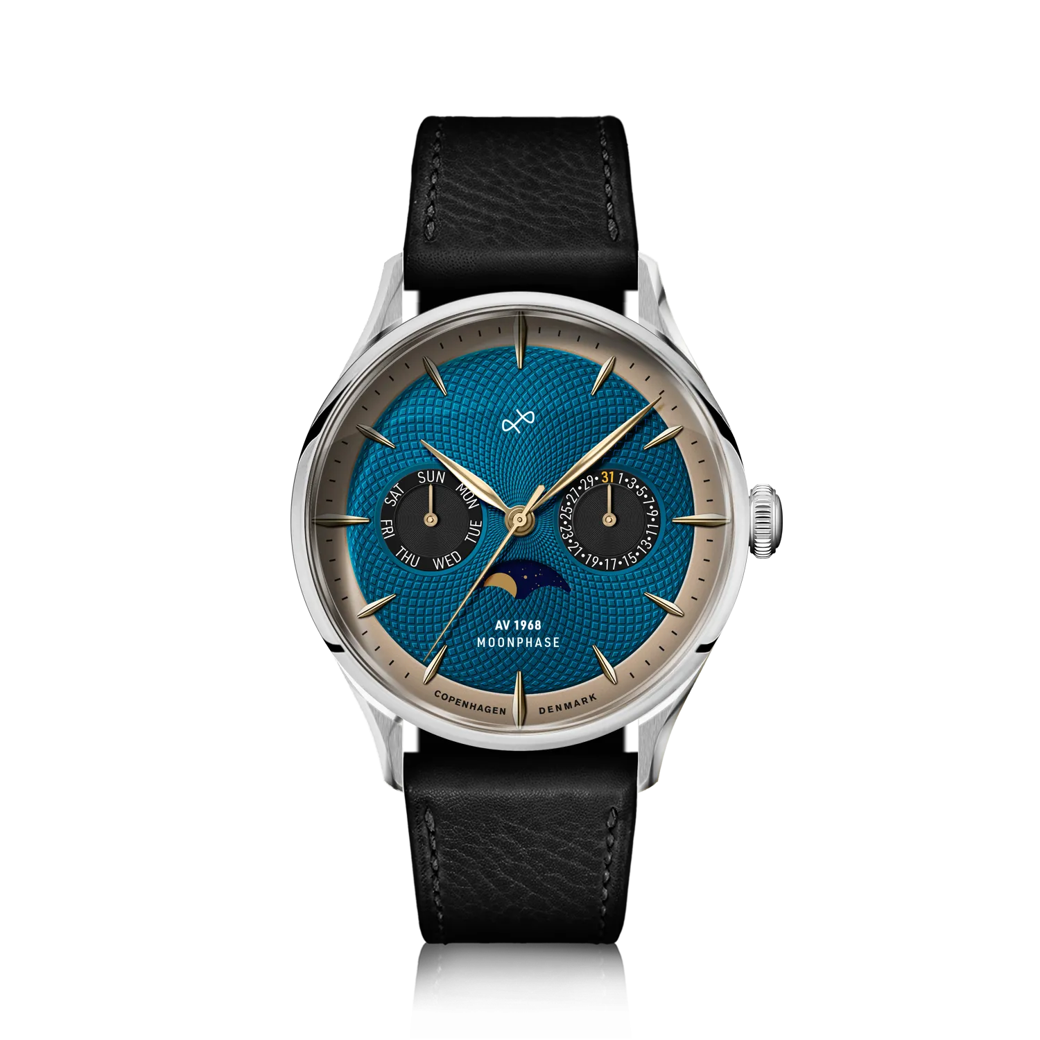 1968 Moonphase, Steel / Blue