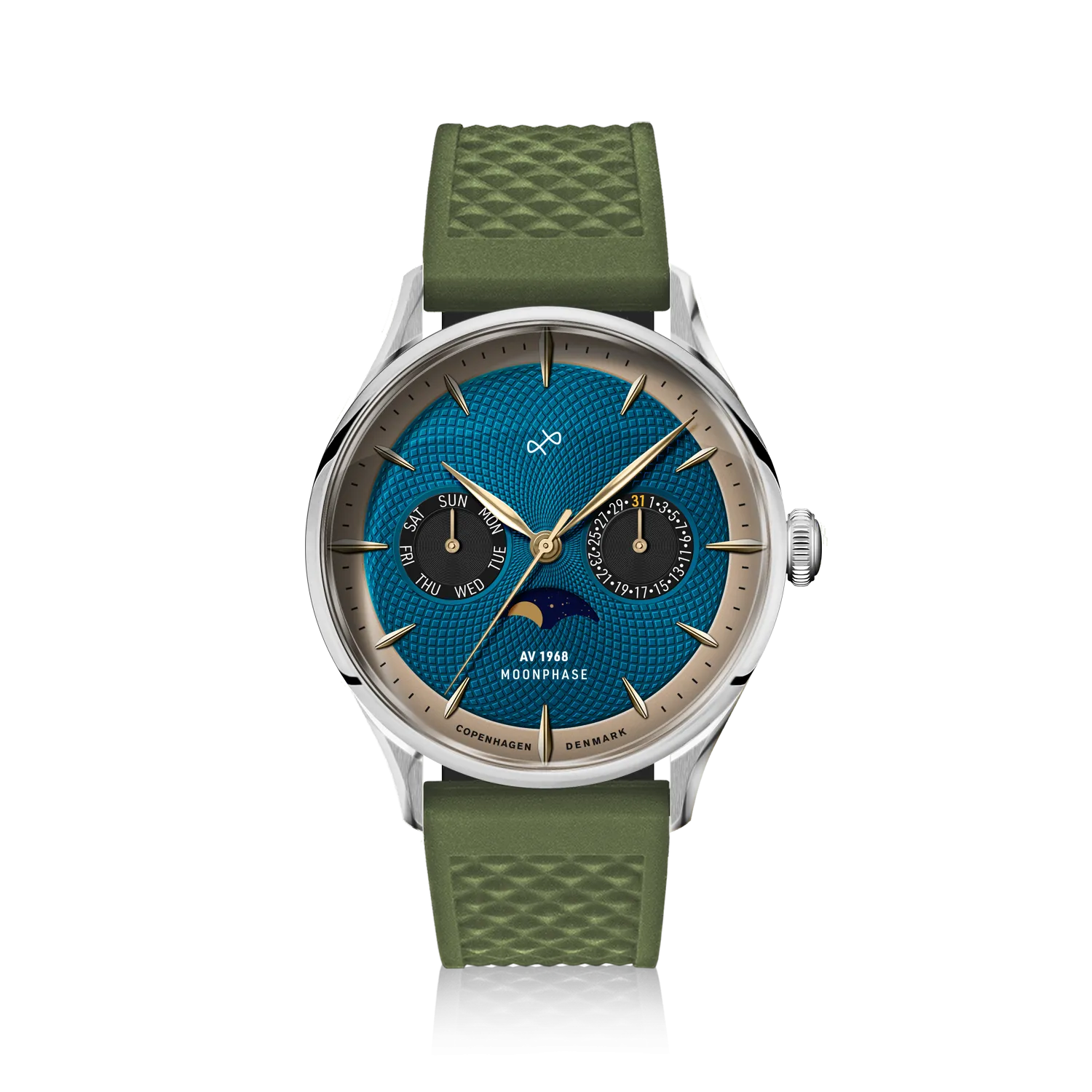 1968 Moonphase, Steel / Blue