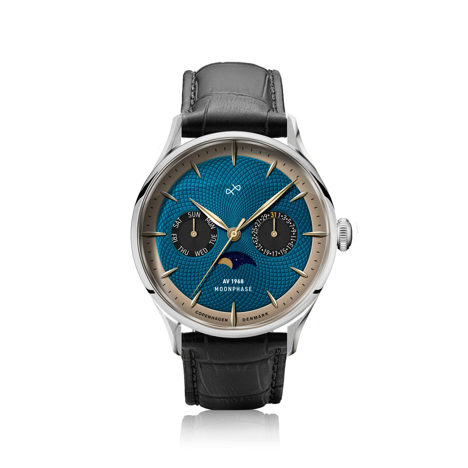 1968 Moonphase, Steel / Blue