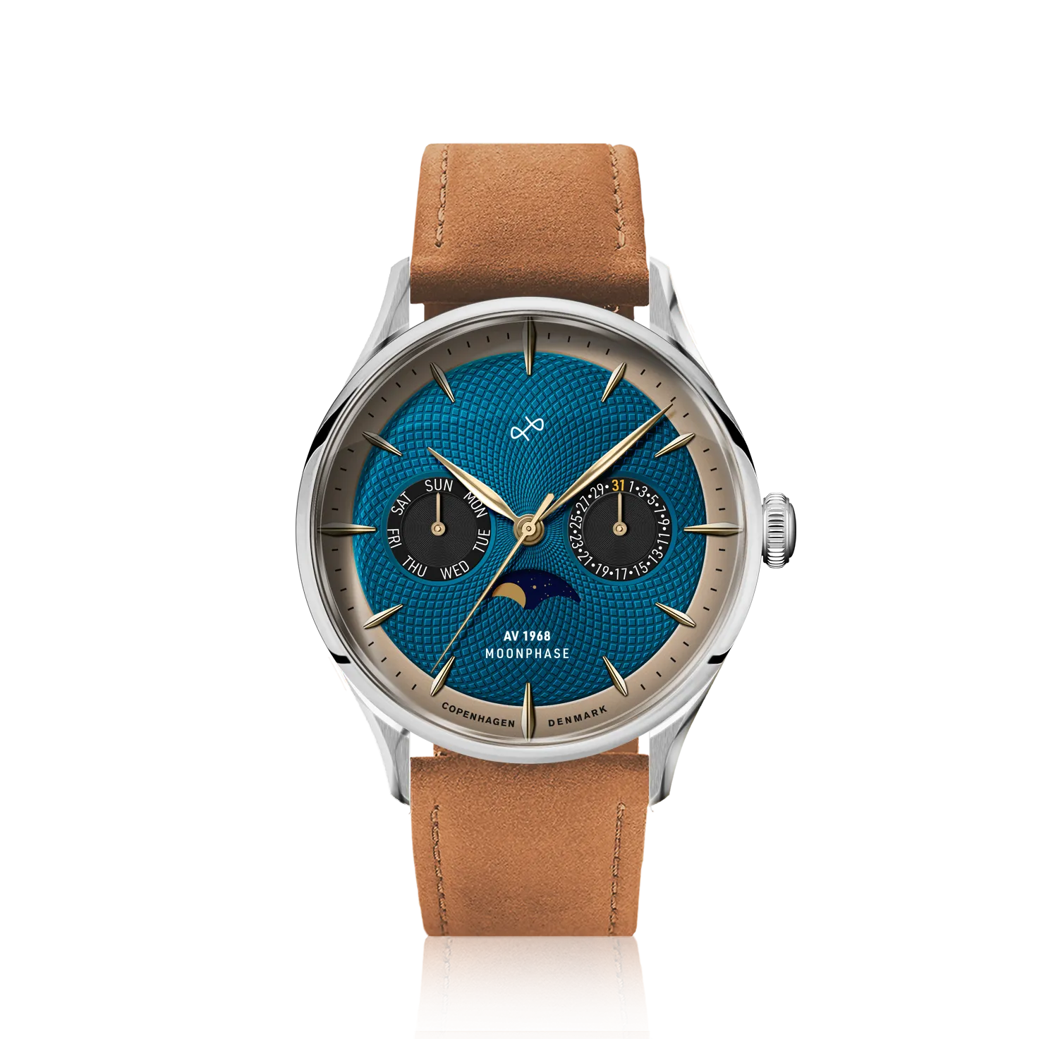 1968 Moonphase, Steel / Blue