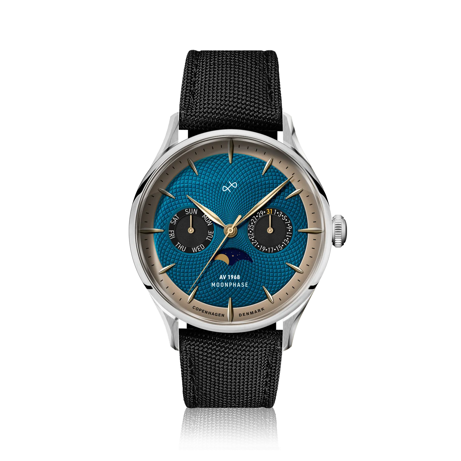 1968 Moonphase, Steel / Blue