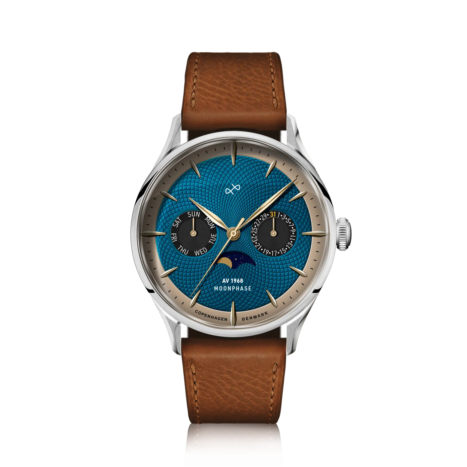 1968 Moonphase, Steel / Blue