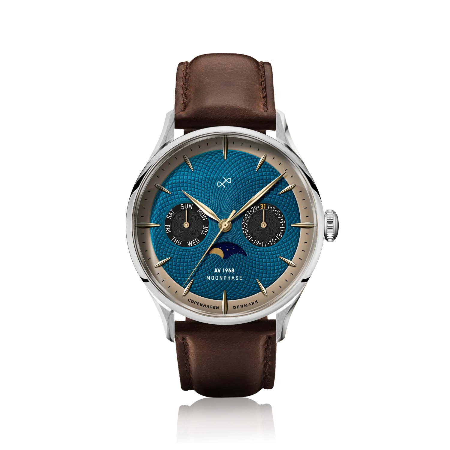 1968 Moonphase, Steel / Blue
