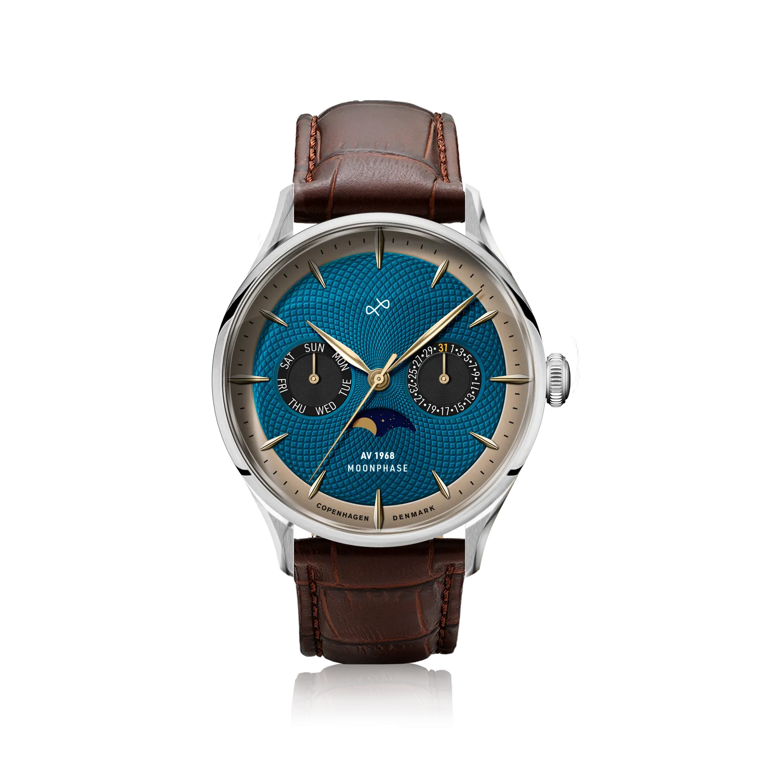 1968 Moonphase, Steel / Blue