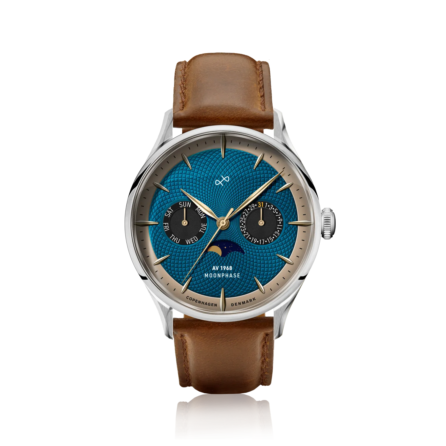 1968 Moonphase, Steel / Blue