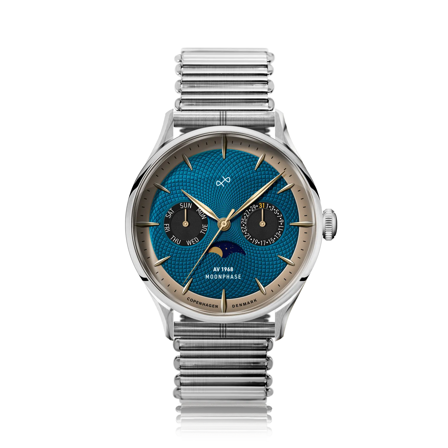 1968 Moonphase, Steel / Blue