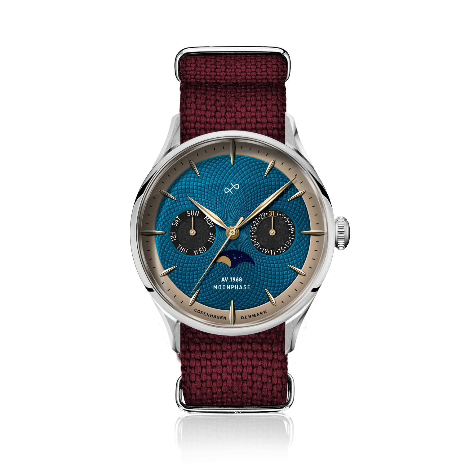 1968 Moonphase, Steel / Blue
