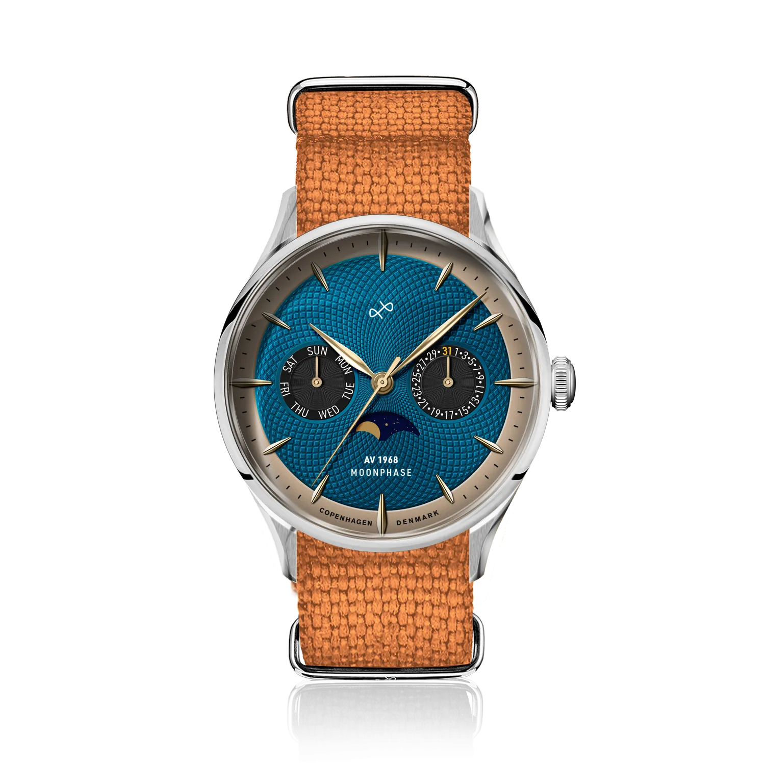 1968 Moonphase, Steel / Blue