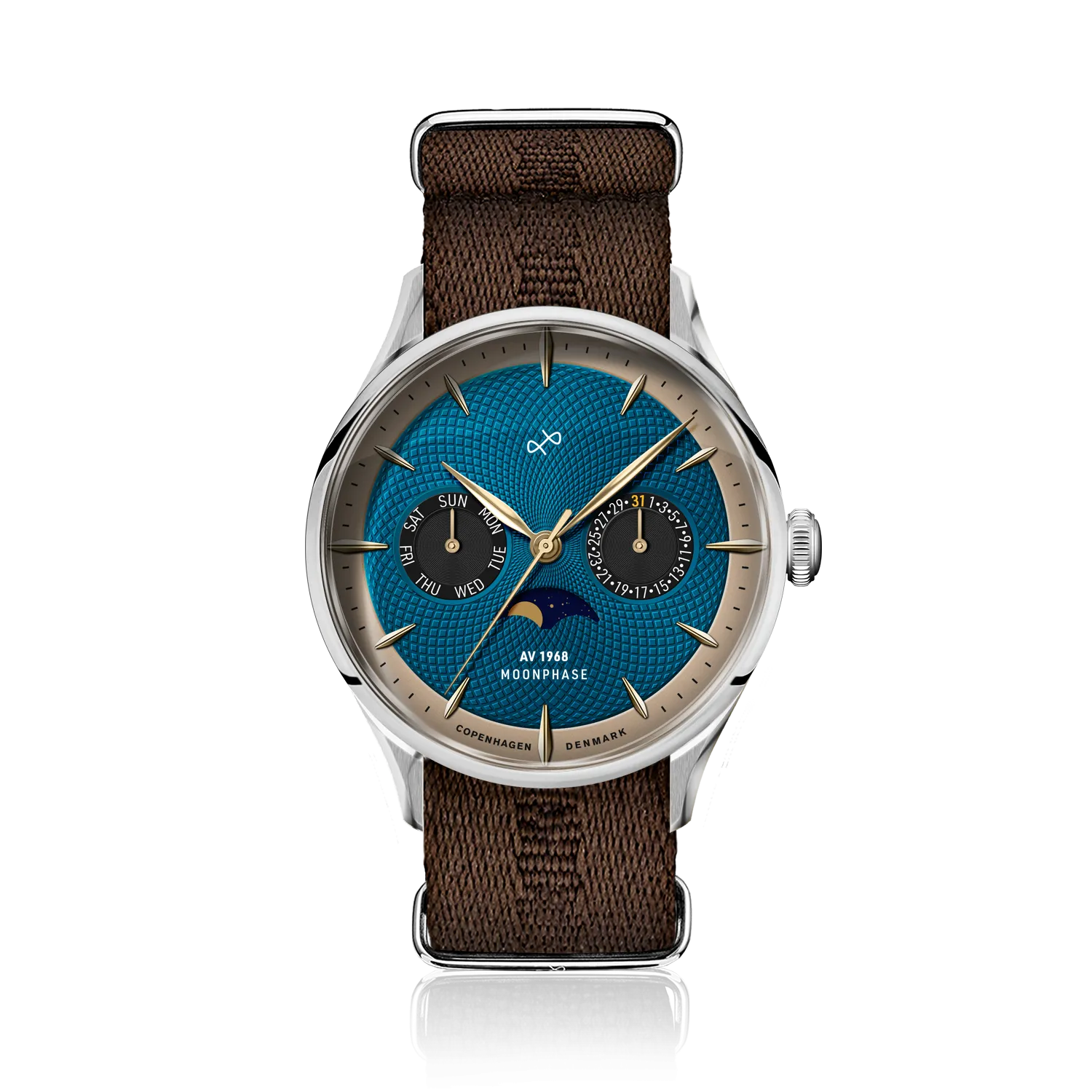 1968 Moonphase, Steel / Blue