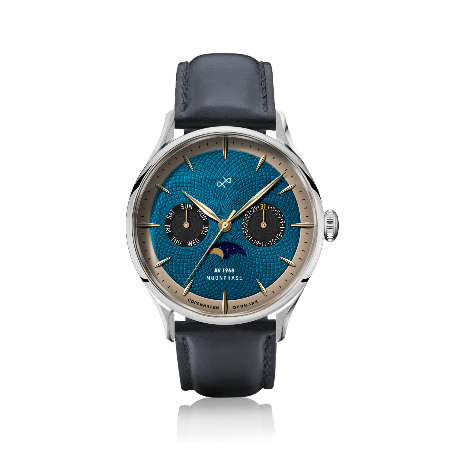 1968 Moonphase, Steel / Blue