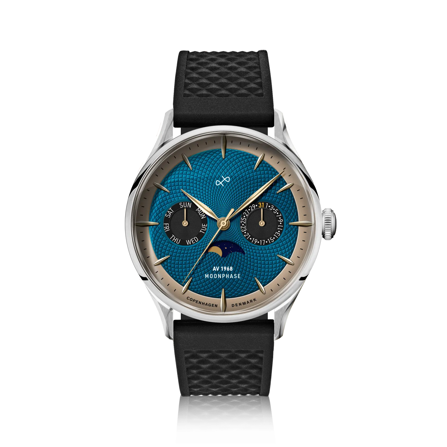 1968 Moonphase, Steel / Blue