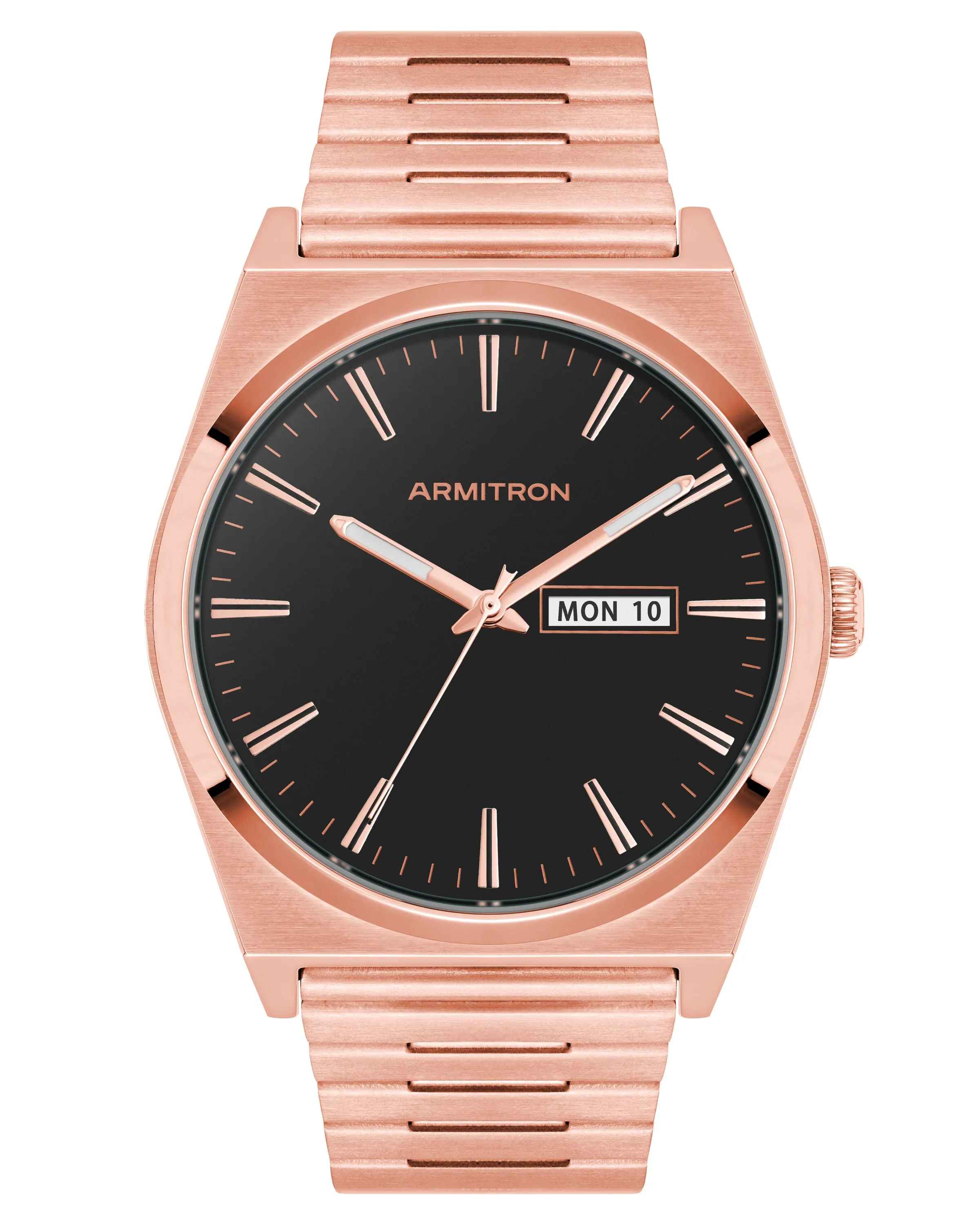 1975™ | 40mm, Black Matte/Rose Gold