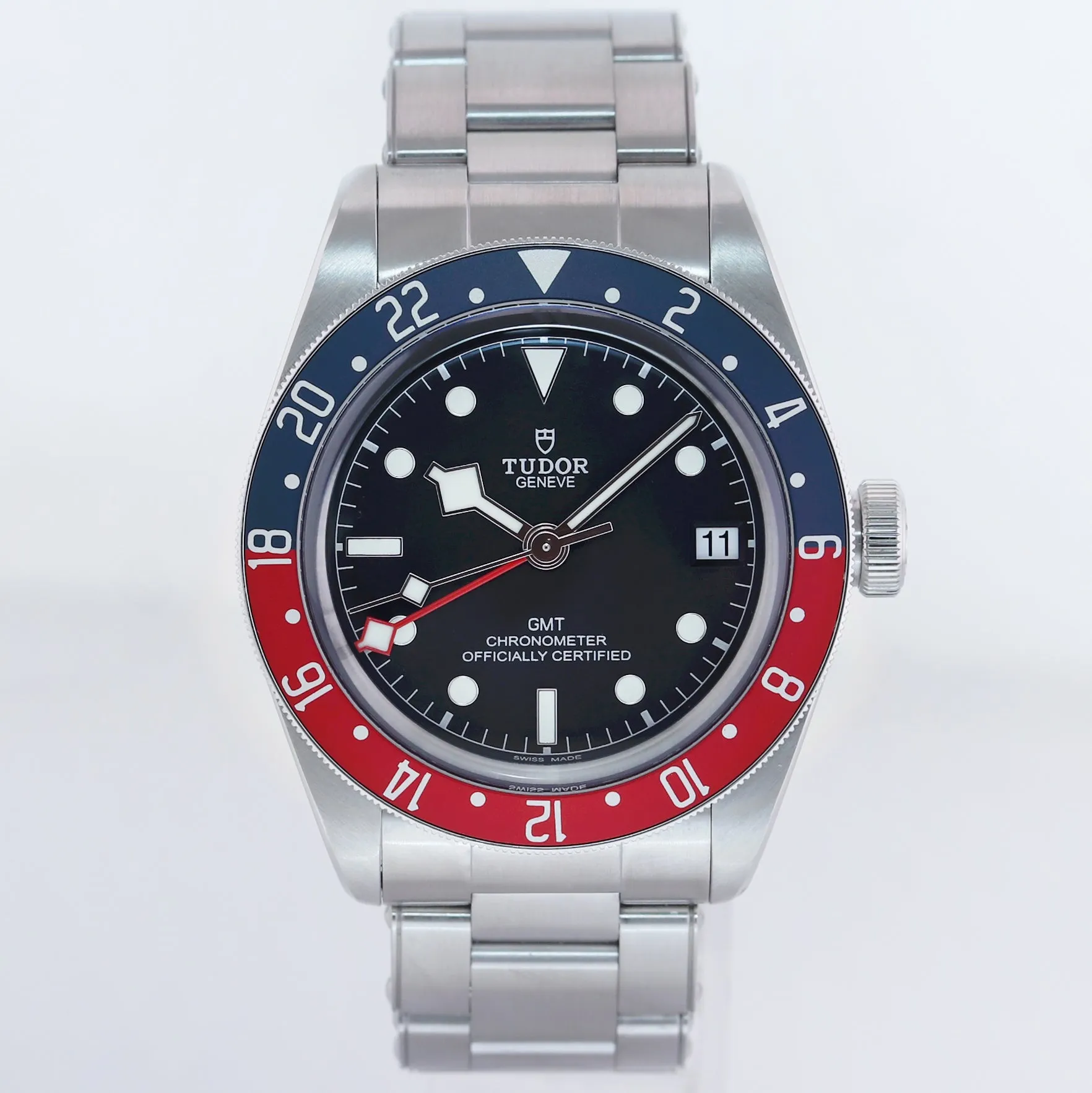 2021 PAPERS Tudor Black Bay 79830RB Pepsi Steel Black GMT Date 41mm Watch Box