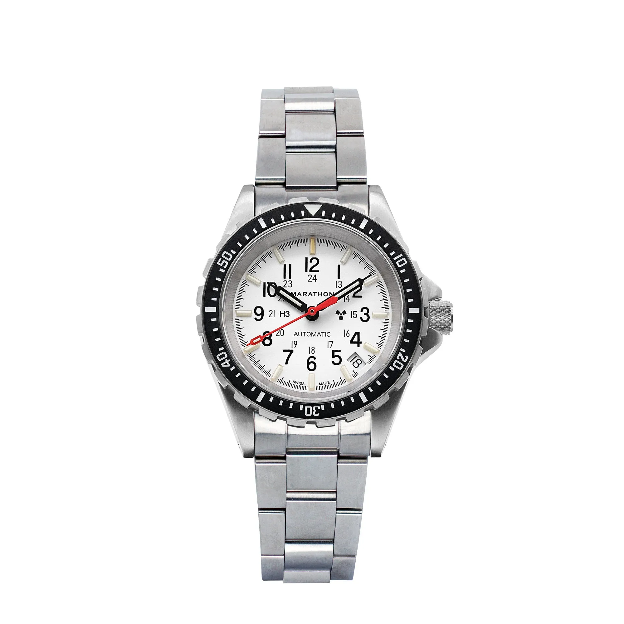 36mm Arctic Edition Medium Diver's Automatic (MSAR Auto) with Stainless Steel Bracelet