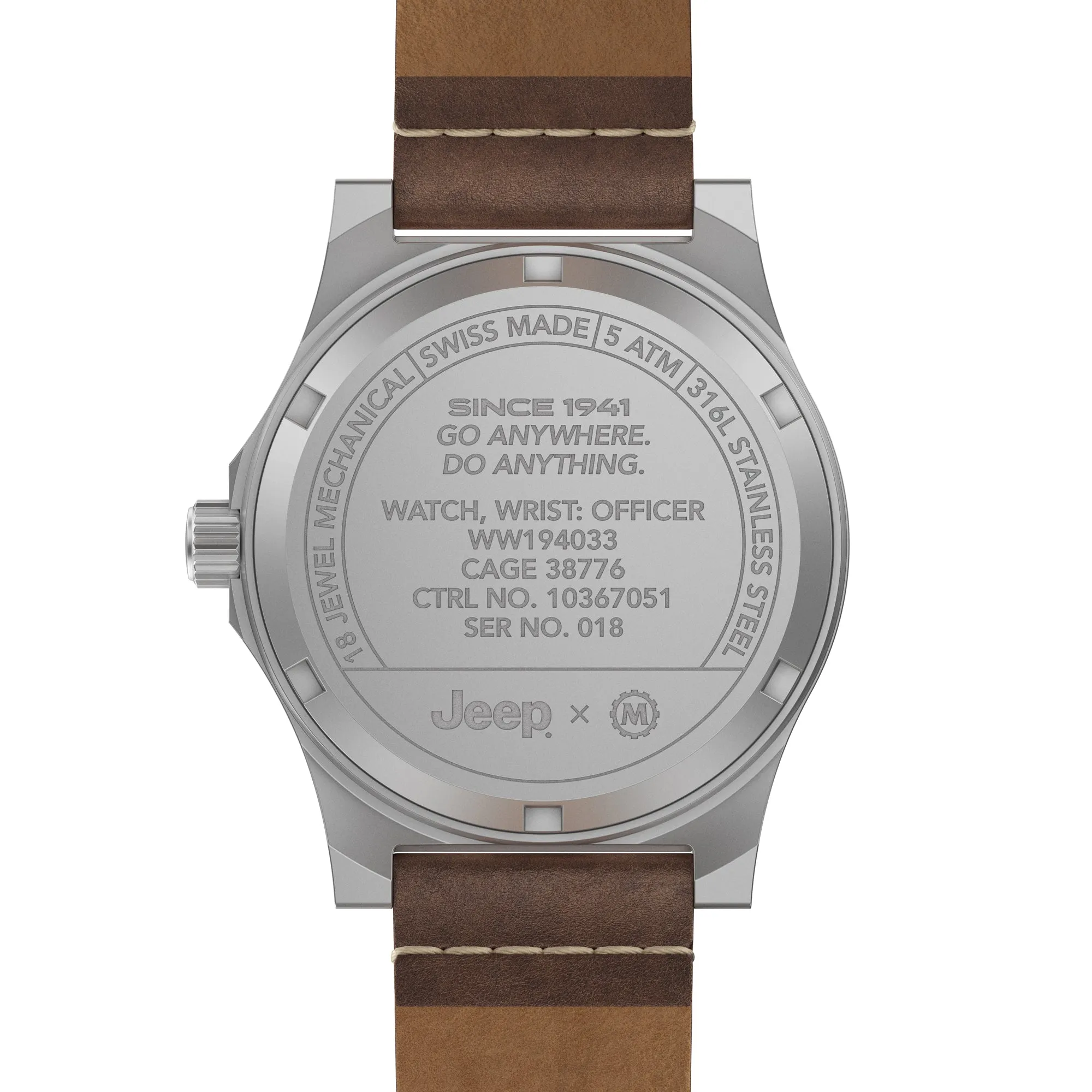 41mm Jeep® Willys SSGPM (Officer's Mechanical)