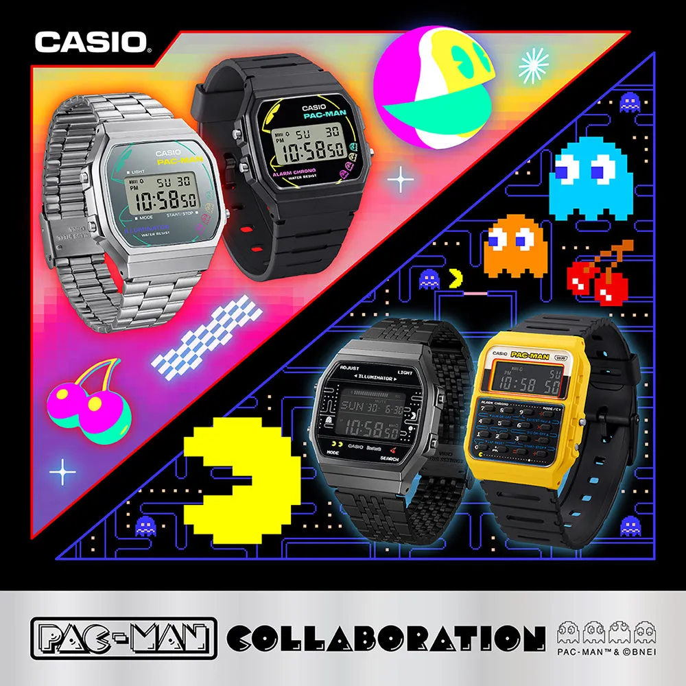 Casio CA53WPC-1B Pac-Man Collaboration