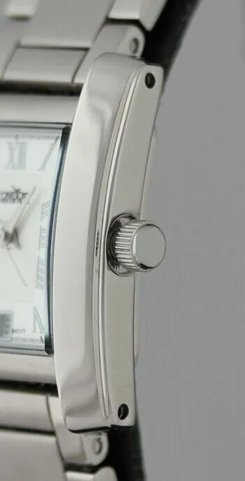 Condor Classic Stainless Steel Womens Watch Date Silver Dial CWS110