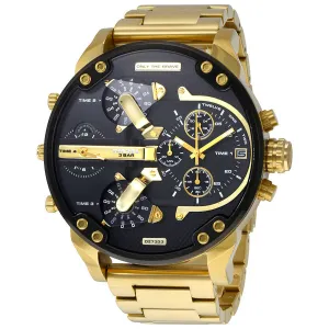 Diesel Mr. Daddy 2.0 Black Dial Quartz Men's Watch DZ7333