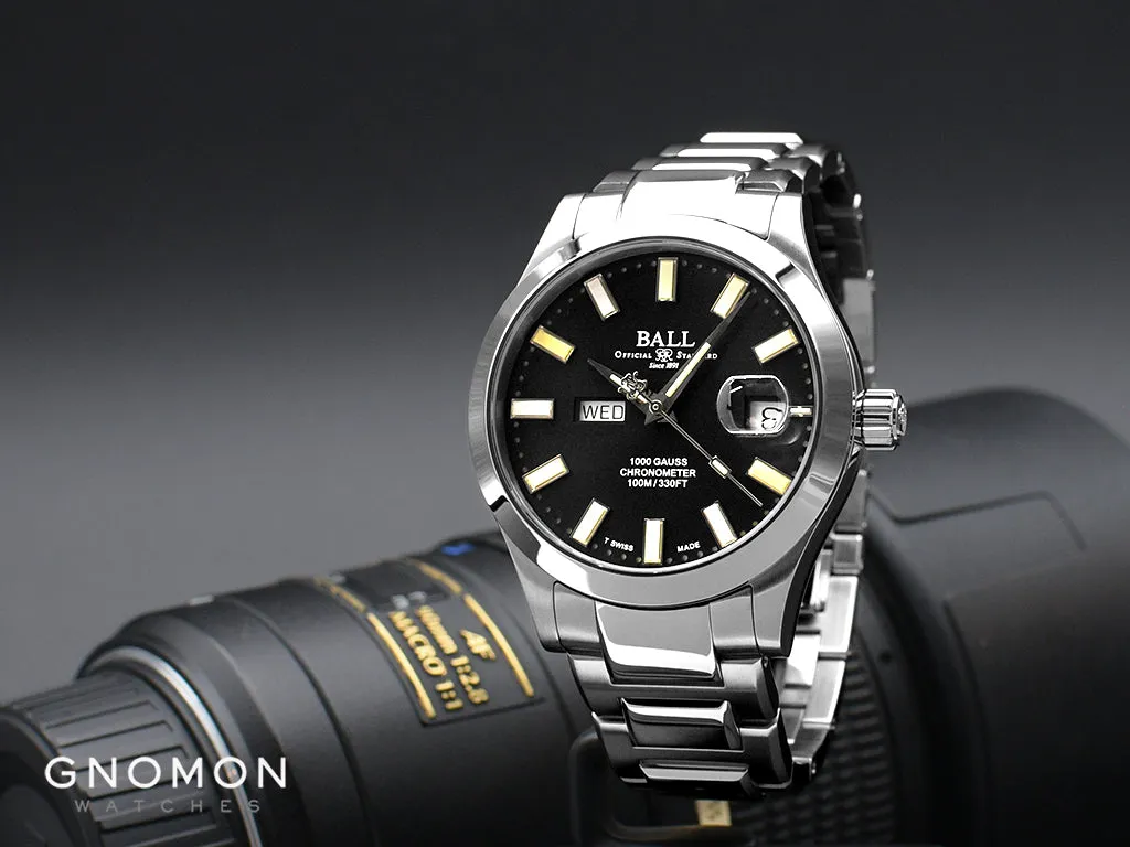 Engineer III Marvelight Chronometer Day-Date Black - Ltd Ed 1000pcs Ref. NM9036C-S1C-BKR