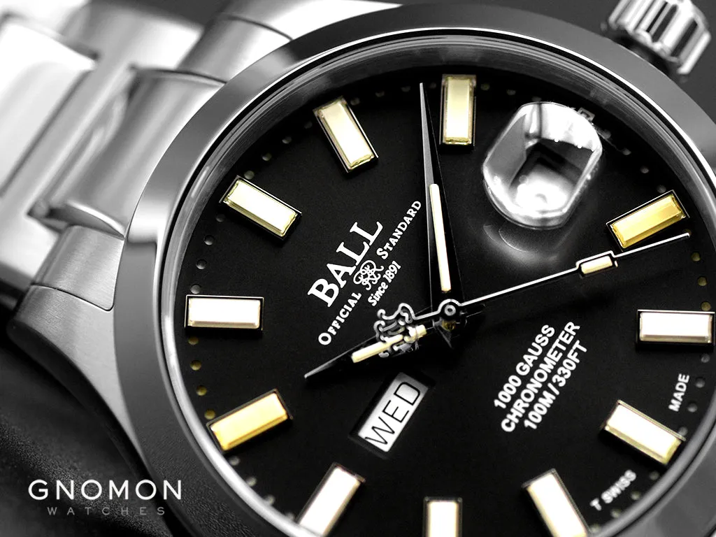Engineer III Marvelight Chronometer Day-Date Black - Ltd Ed 1000pcs Ref. NM9036C-S1C-BKR