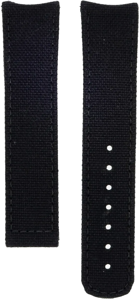 Formex Essence Deployant Black Nylon Strap 22mm