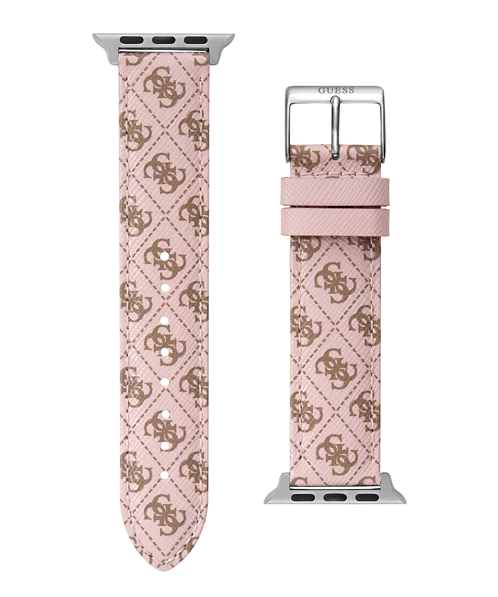 GUESS Logo Leather Band for Apple 38-40 mm Watch