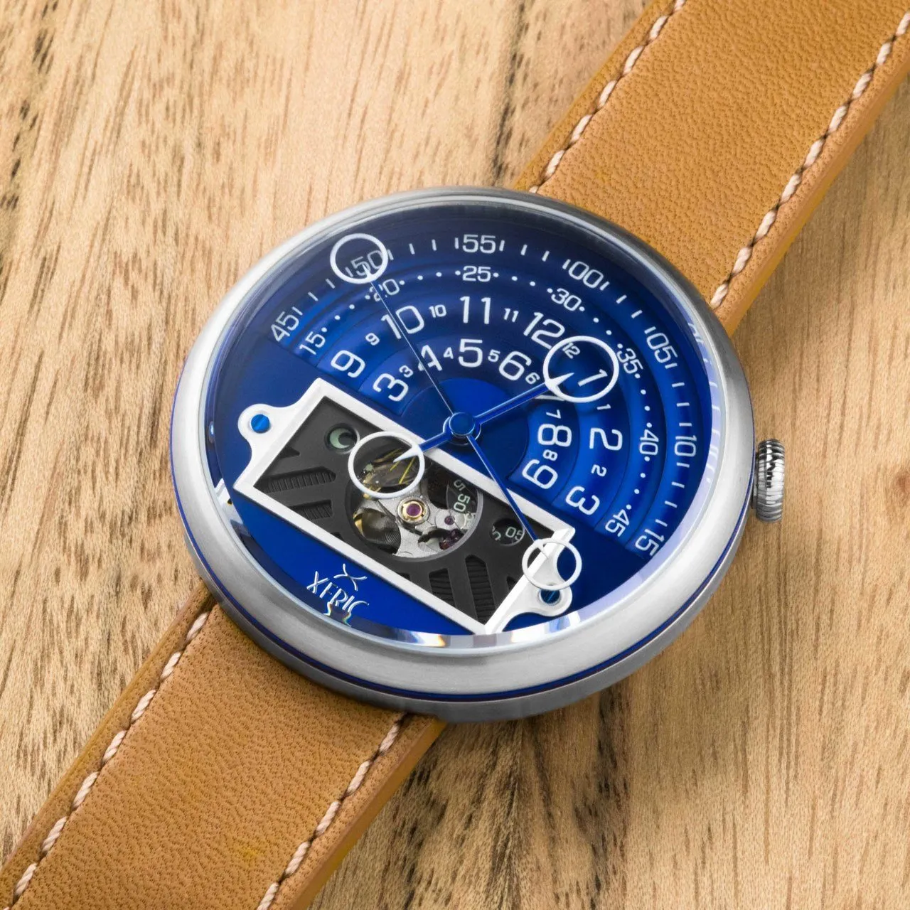 Halograph II Automatic Limited Edition Navy Tan