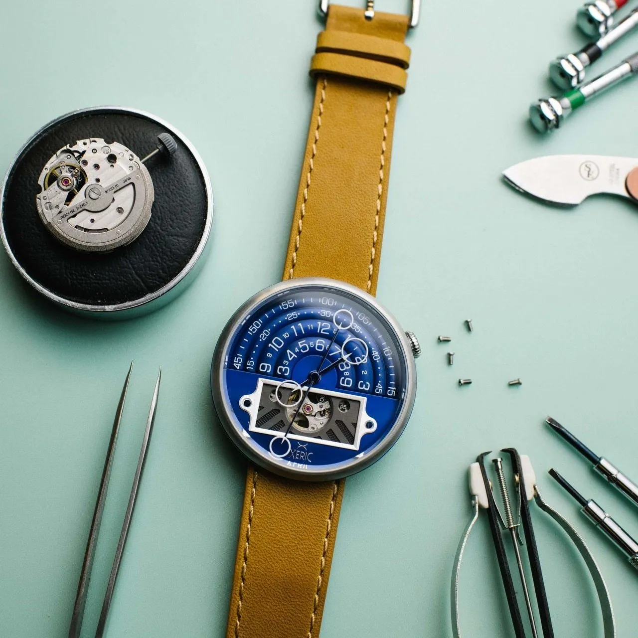 Halograph II Automatic Limited Edition Navy Tan