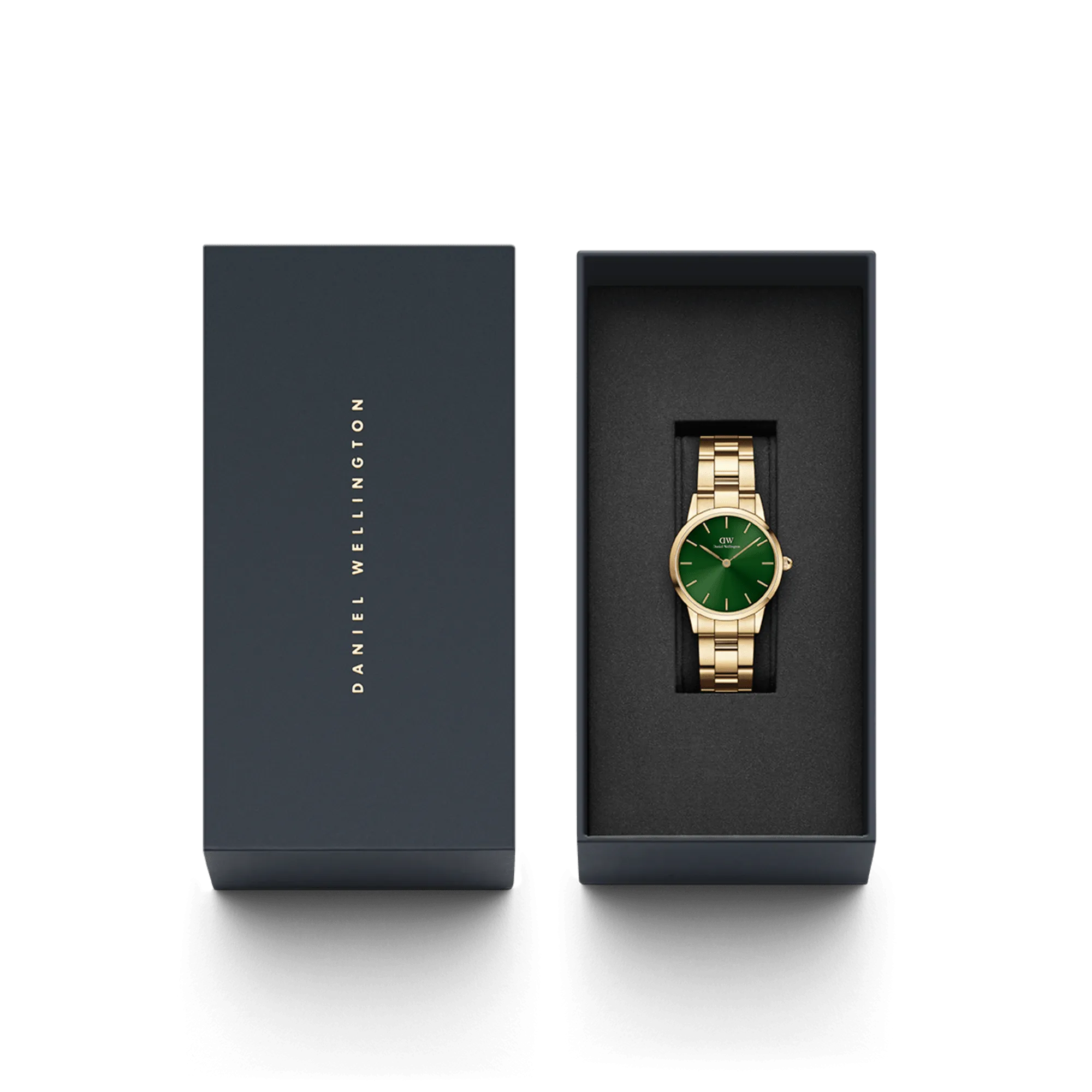 Iconic Link Emerald Gold