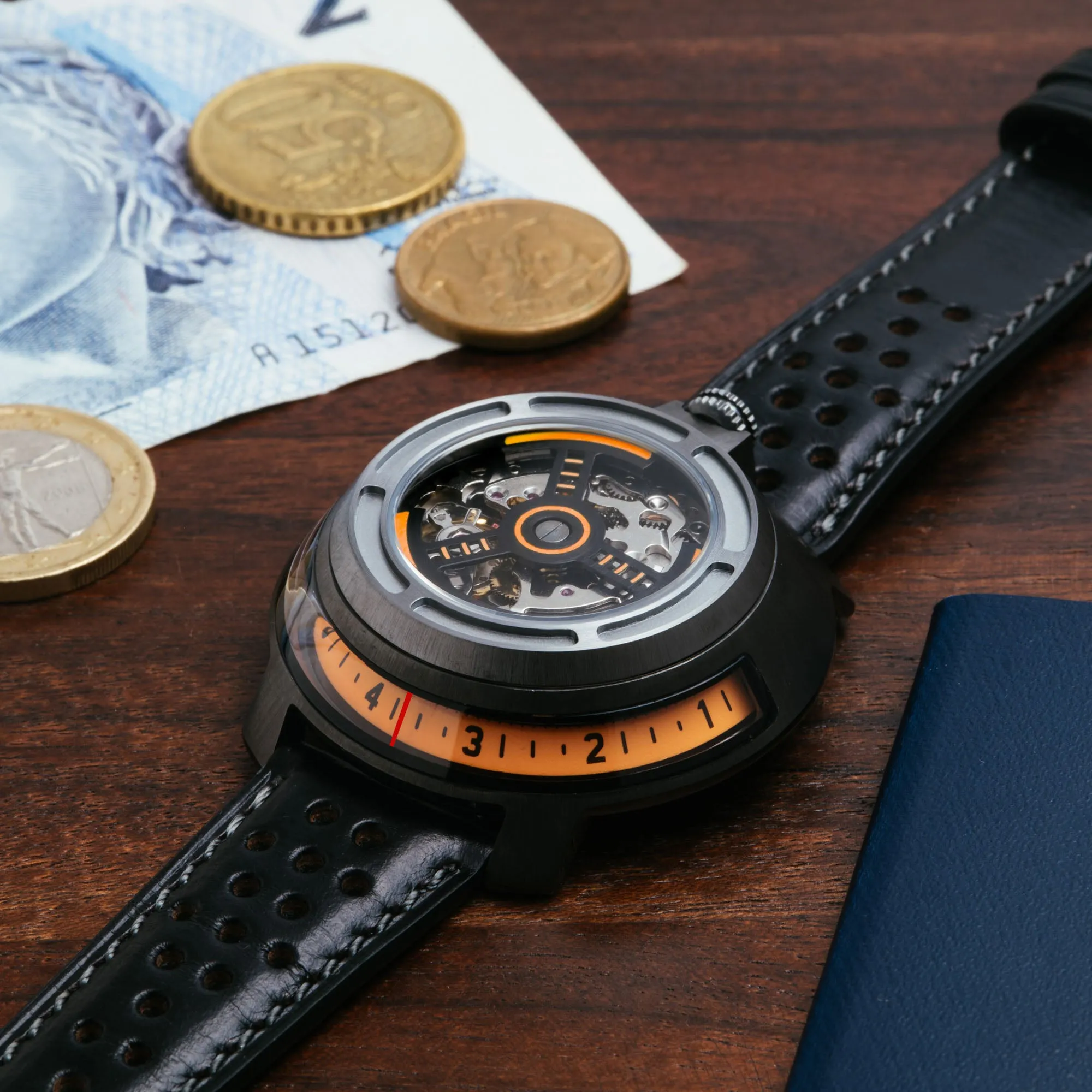 Invertor II Automatic Gunmetal Orange