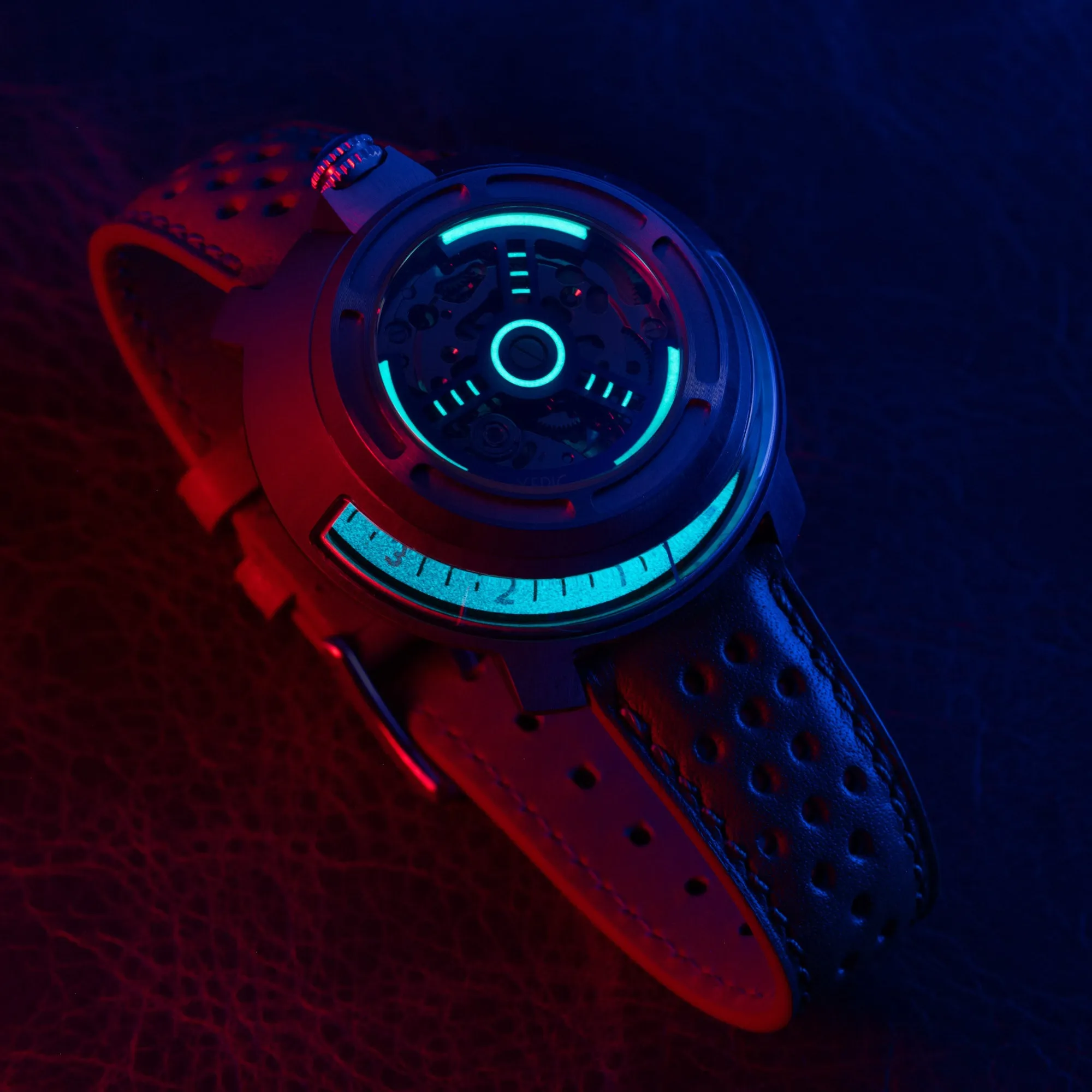 Invertor II Automatic Tan Blue