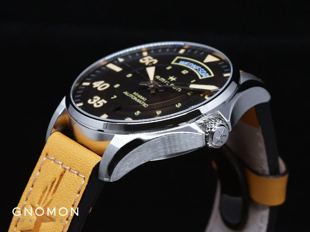 Khaki Pilot Day Date Automatic Vintage - Leather Ref. H64645531