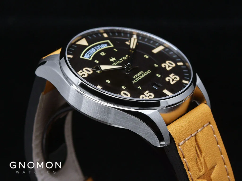 Khaki Pilot Day Date Automatic Vintage - Leather Ref. H64645531