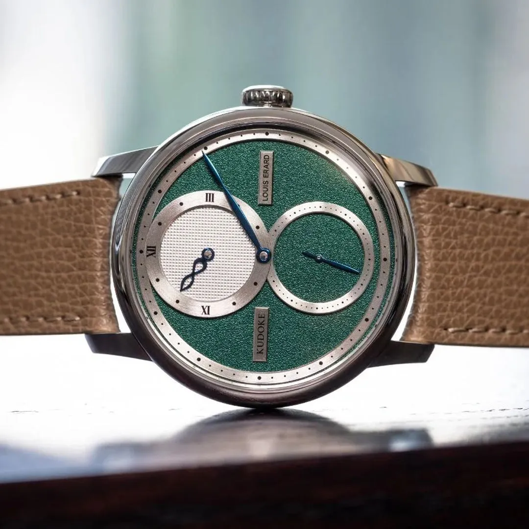 Le Régulateur Louis Erard x Kudoke Forest Green