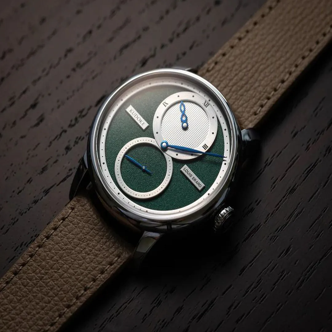 Le Régulateur Louis Erard x Kudoke Forest Green