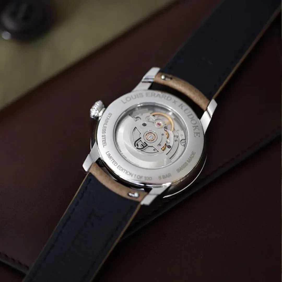 Le Régulateur Louis Erard x Kudoke Forest Green