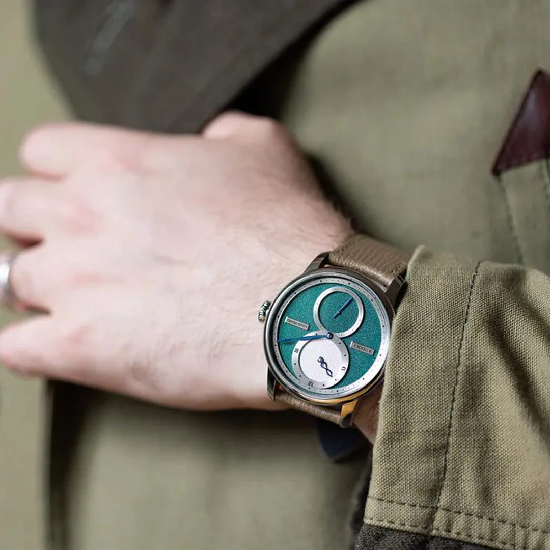 Le Régulateur Louis Erard x Kudoke Forest Green