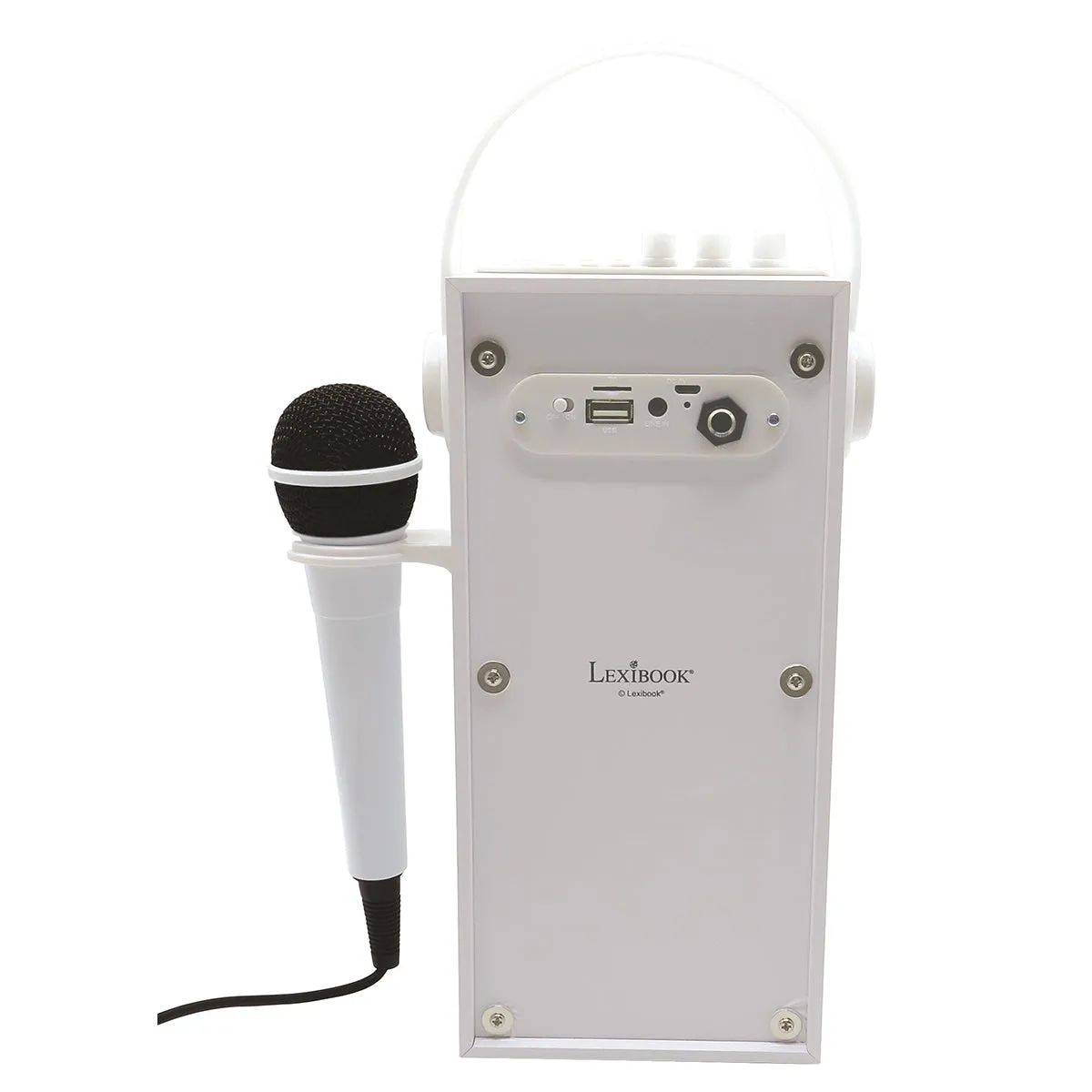 LEXIBOOK iParty® Trendy Portable Bluetooth® Speaker with mic and amazing lights effects