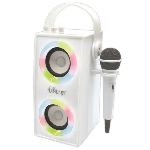 LEXIBOOK iParty® Trendy Portable Bluetooth® Speaker with mic and amazing lights effects