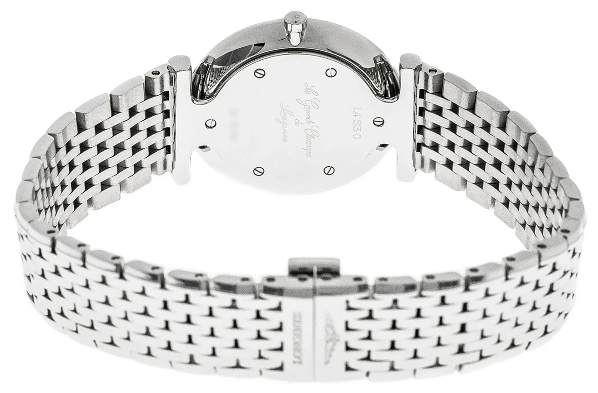 Longines La Grande Classique Diamonds Mother-of-Pearl Dial Stainless Steel Womens Watch L4.513.0.87.6