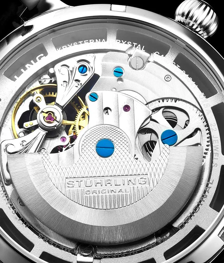 Luciano 371B Automatic 46mm Skeleton